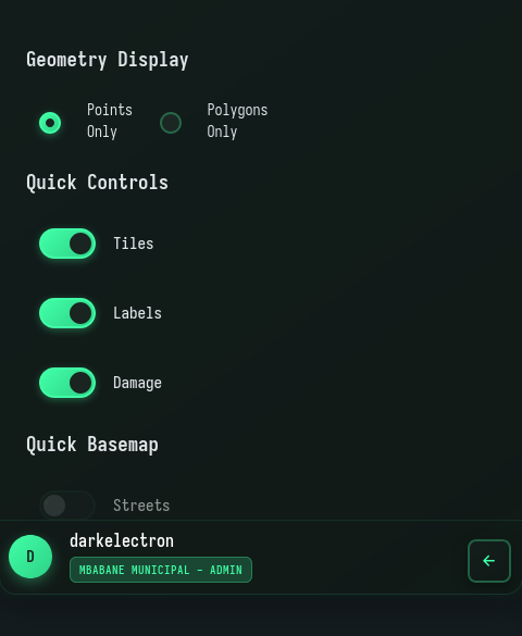 dashboard layers